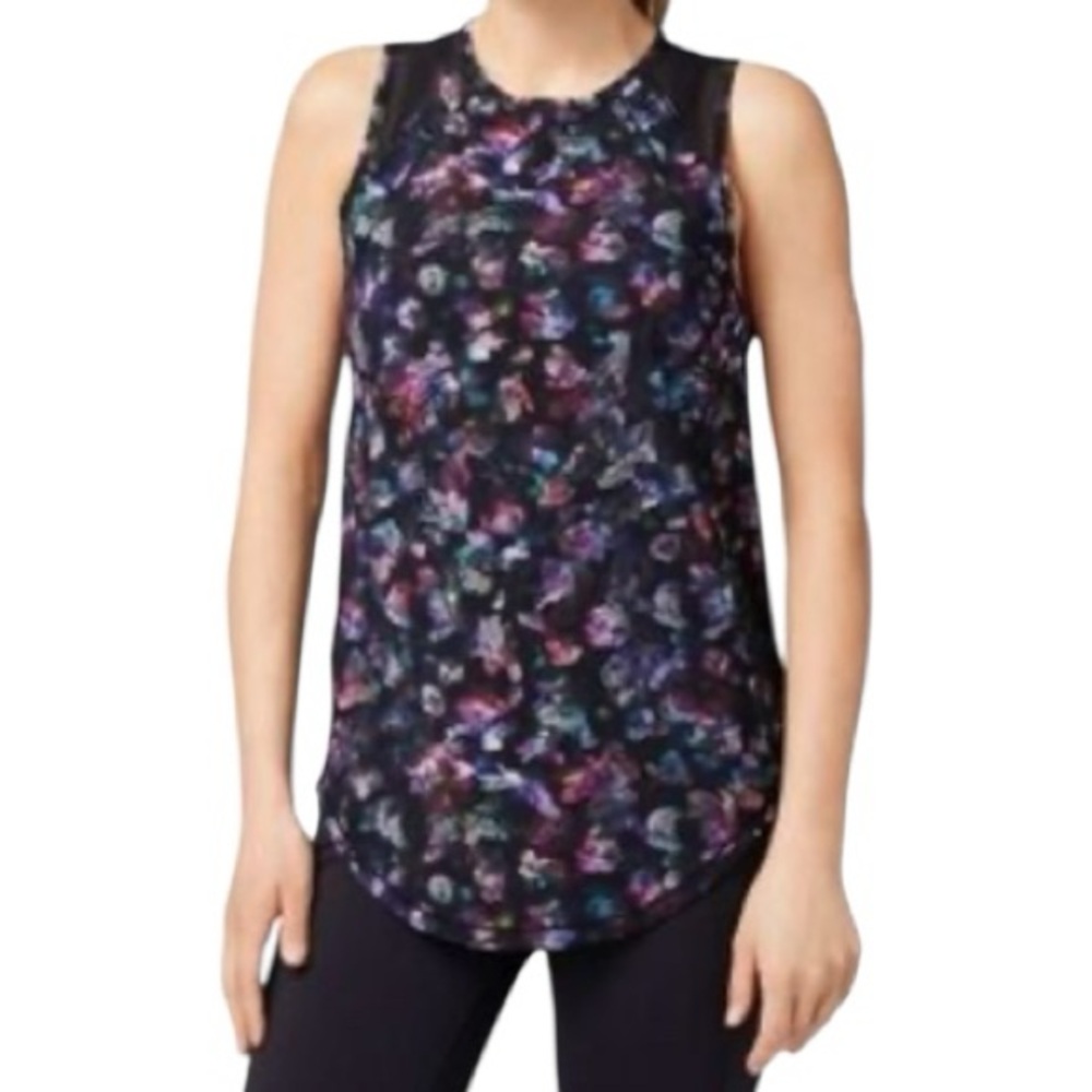 Lululemon Athletica Multicolor Floral Tank Top